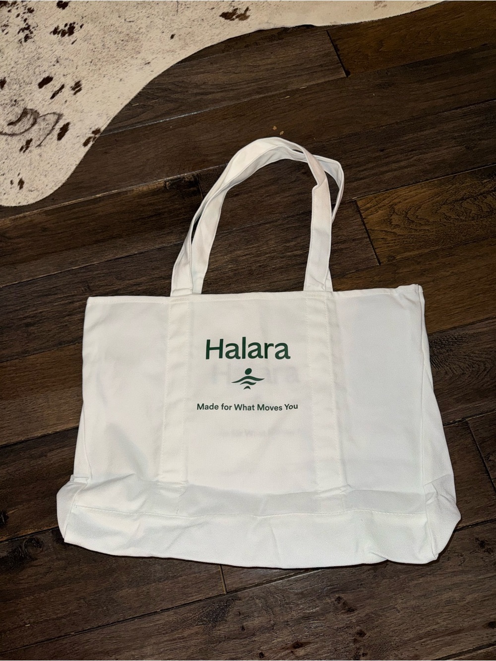 Halara Large Canvas Tote Bag